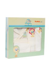 Özdilek Tweety Lisans Nakışlı Bambu Yenidoğan Bebek Seti